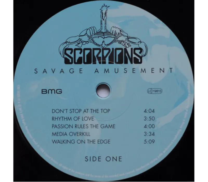 Виниловая пластинка Scorpions – Savage Amusement, Kinodrive.kz — фото 7