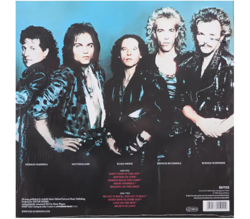 Виниловая пластинка Scorpions – Savage Amusement, Kinodrive.kz — фото 8