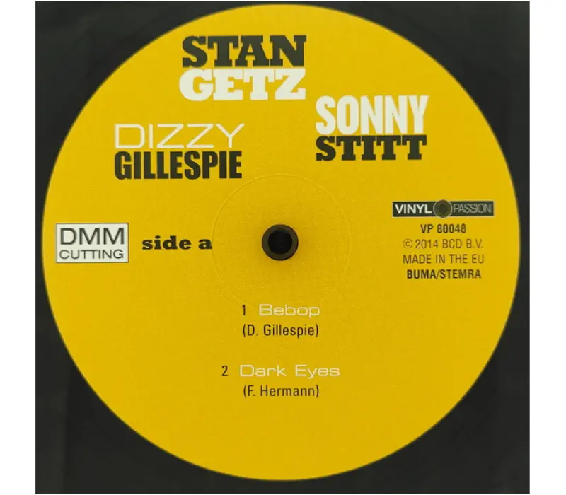 Виниловая пластинка Stan Getz, Dizzy Gillespie, Sonny Stitt – For Musicians Only, Kinodrive.kz — фото 2