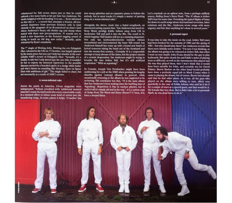 Виниловая пластинка Jethro Tull – A, Kinodrive.kz — фото 3