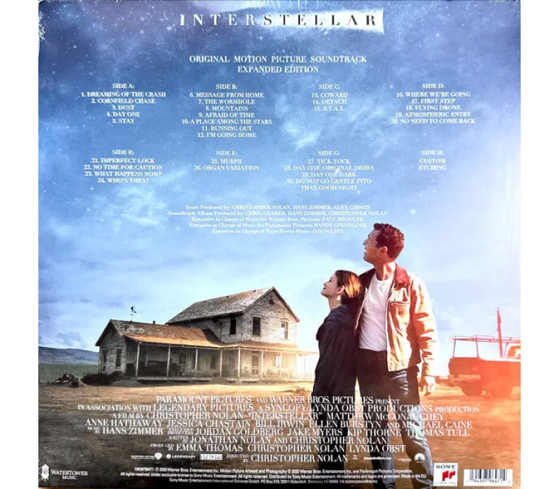 Виниловая пластинка Hans Zimmer – Interstellar (Original Motion Picture Soundtrack), Kinodrive.kz — фото 12