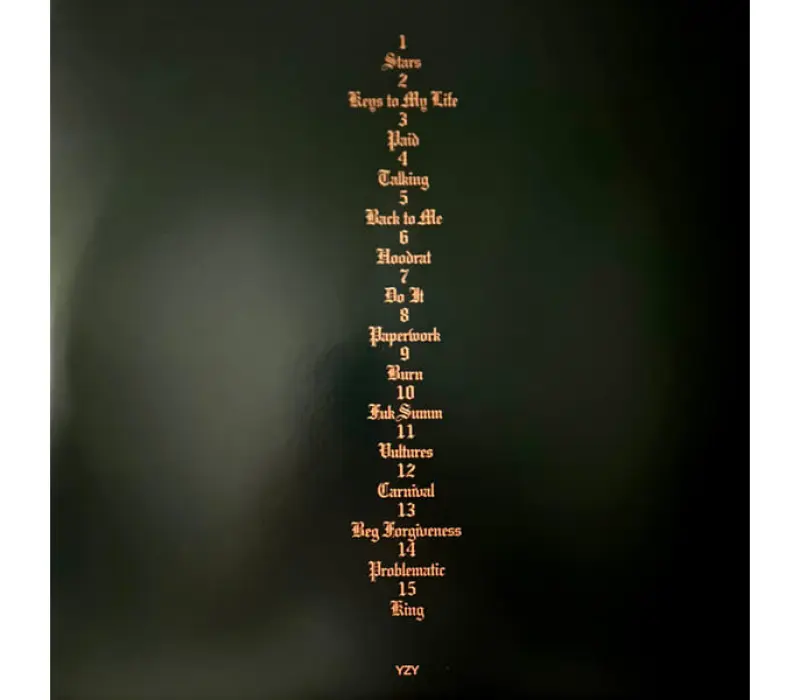 Виниловая пластинка  Kanye West, Ty Dolla – Vultures 1, Kinodrive.kz — фото 7