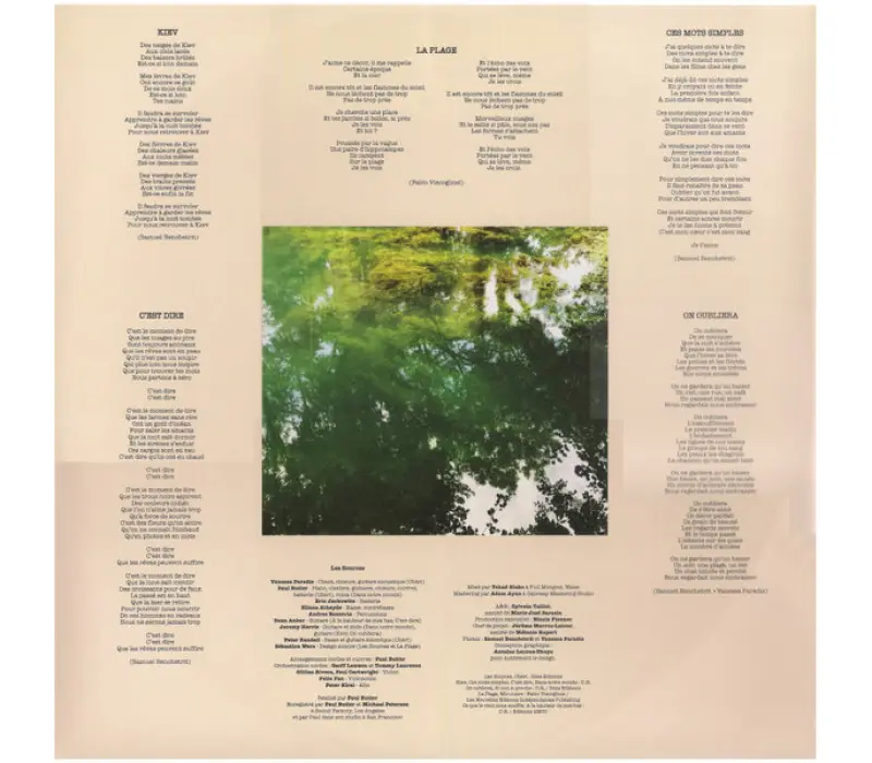 Виниловая пластинка  Vanessa Paradis – Les Sources, Kinodrive.kz — фото 3