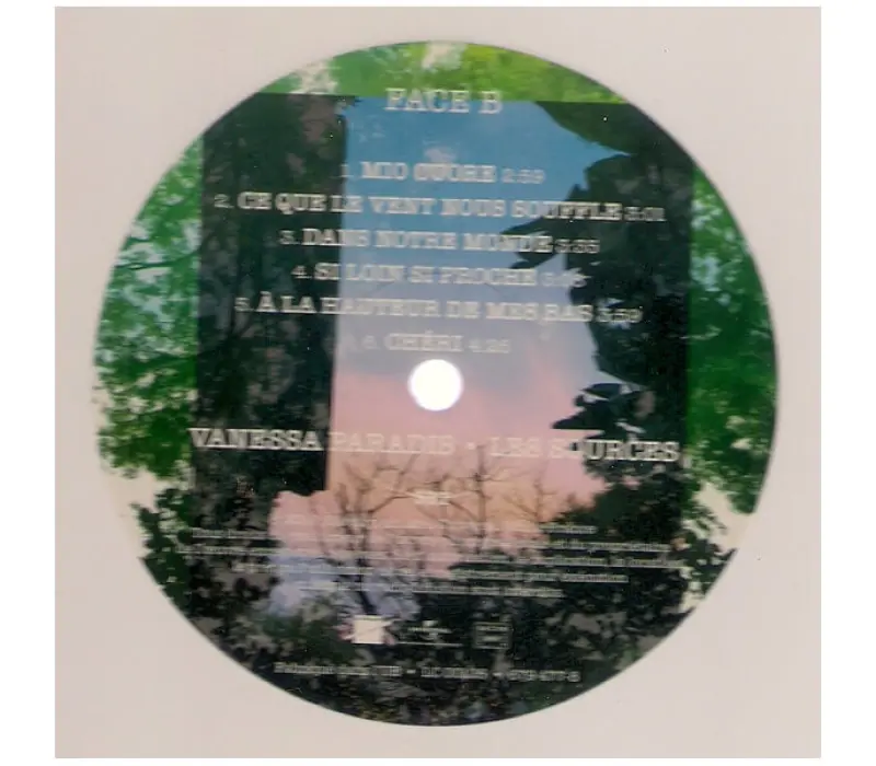 Виниловая пластинка  Vanessa Paradis – Les Sources, Kinodrive.kz — фото 5