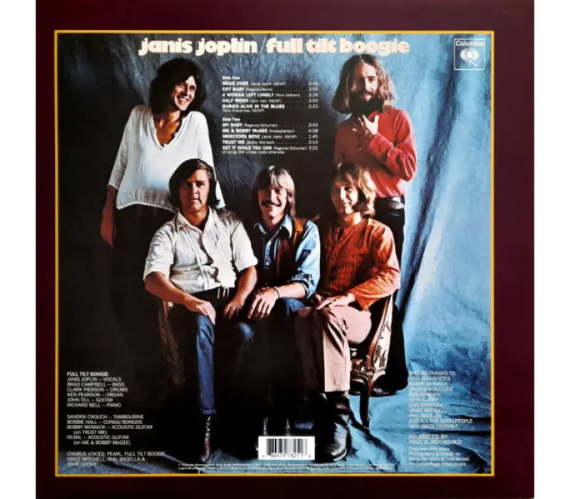 Виниловая пластинка Janis Joplin – Pearl, Kinodrive.kz — фото 2