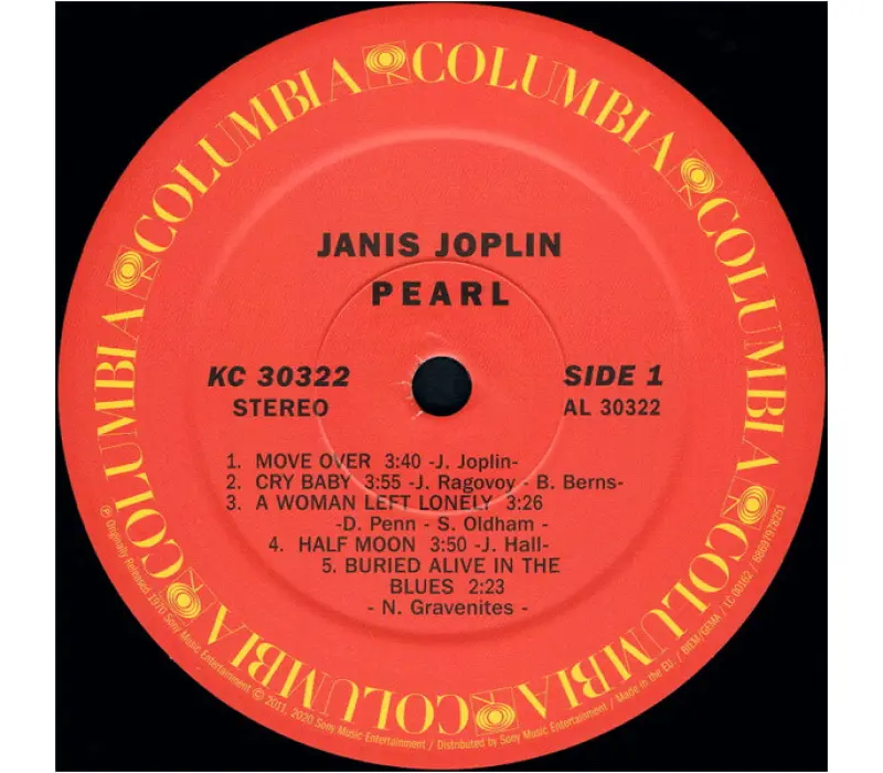 Виниловая пластинка Janis Joplin – Pearl, Kinodrive.kz — фото 3