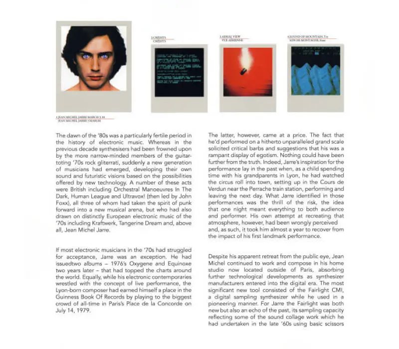 Виниловая пластинка Jarre – Jean-Michel - Les Chants Magnetiques, Kinodrive.kz — фото 2