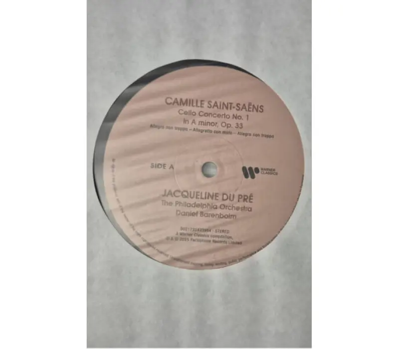 Виниловая пластинка Jacqueline Du Pre, Camille Saint-Saens, Frederick Delius – Saint-Saens: Cello Concerto No. 1, Kinodrive.kz — фото 3