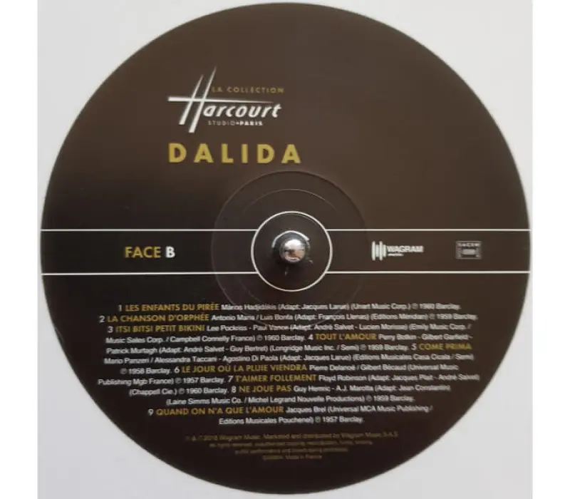 Виниловая пластинка Dalida – Dalida, Kinodrive.kz — фото 4