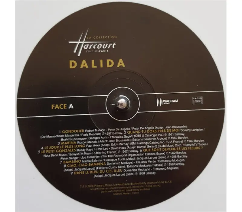 Виниловая пластинка Dalida – Dalida, Kinodrive.kz — фото 5