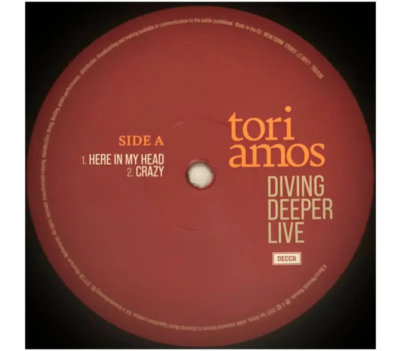 Виниловая пластинка Tori Amos – Diving Deeper Live, Kinodrive.kz — фото 3