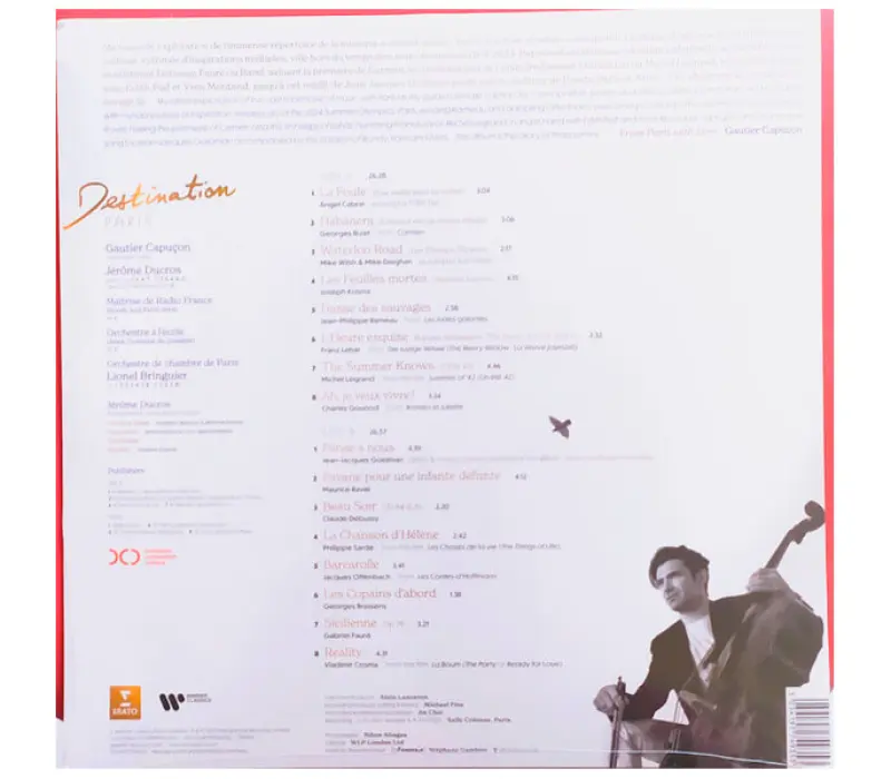 Виниловая пластинка Gautier Capucon – Destination Paris, Kinodrive.kz — фото 2