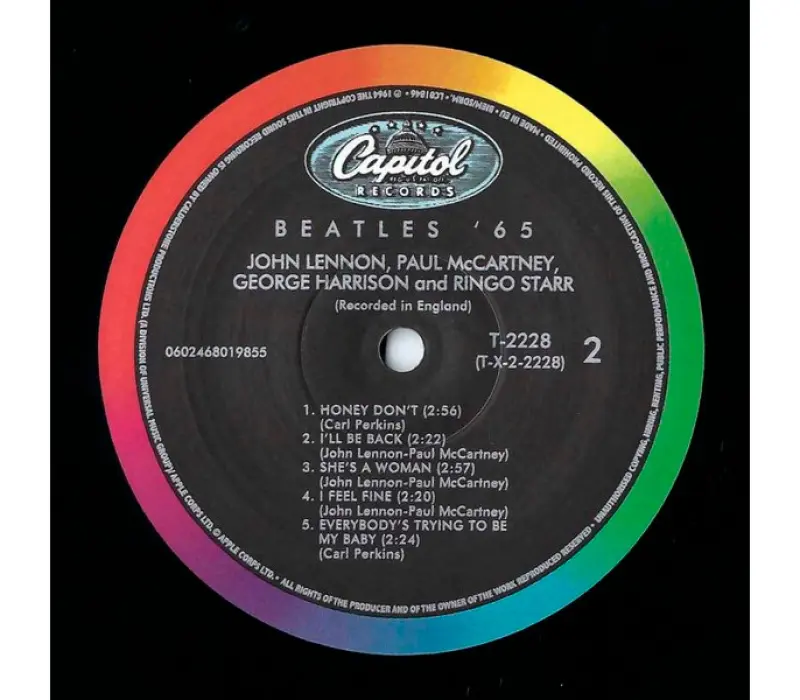 Виниловая пластинка The Beatles – Beatles '65, Kinodrive.kz — фото 6