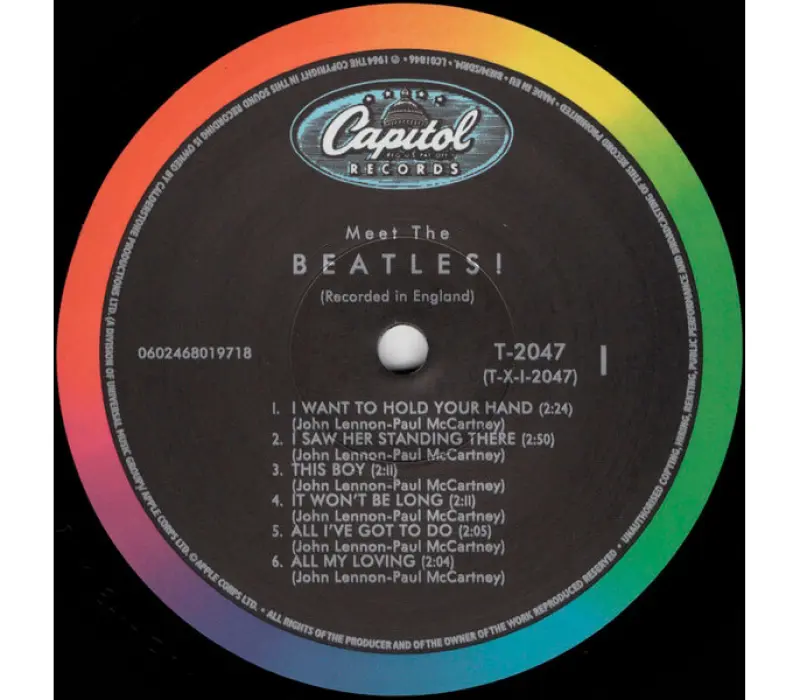 Виниловая пластинка The Beatles – Meet The Beatles!, Kinodrive.kz — фото 8