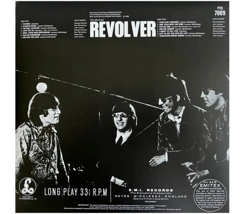 Виниловая пластинка The Beatles – Revolver, Kinodrive.kz — фото 5