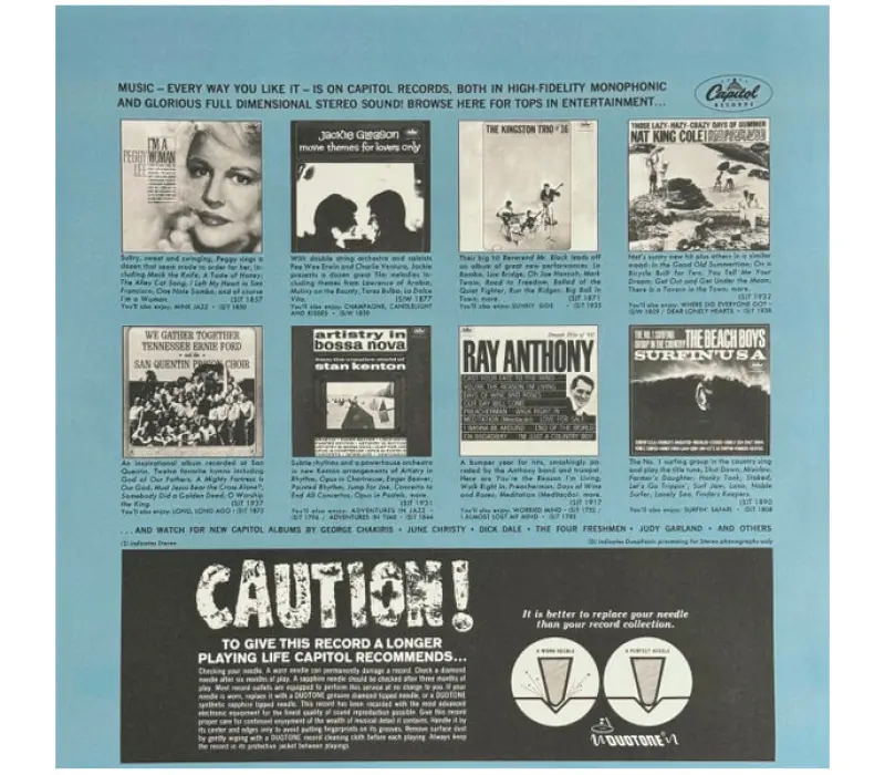 Виниловая пластинка The Beatles – Something New, Kinodrive.kz — фото 4