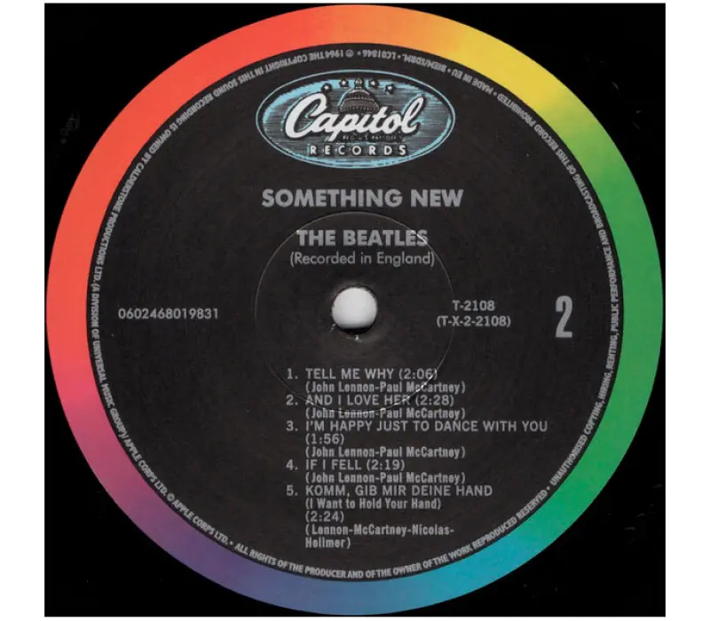 Виниловая пластинка The Beatles – Something New, Kinodrive.kz — фото 7
