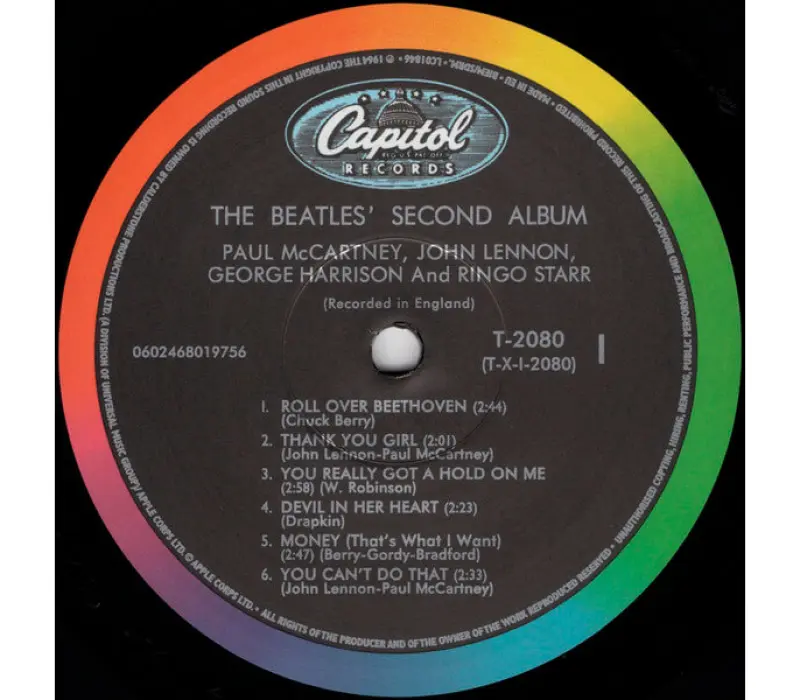 Виниловая пластинка The Beatles – The Beatles' Second Album, Kinodrive.kz — фото 8