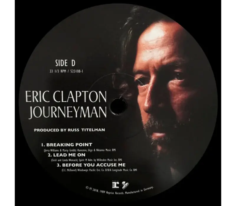 Виниловая пластинка Eric Clapton – Journeyman, Kinodrive.kz — фото 3
