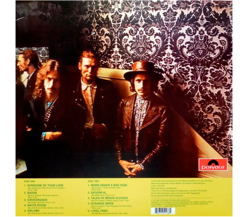 Виниловая пластинка Cream – Best Of Cream, Kinodrive.kz — фото 3