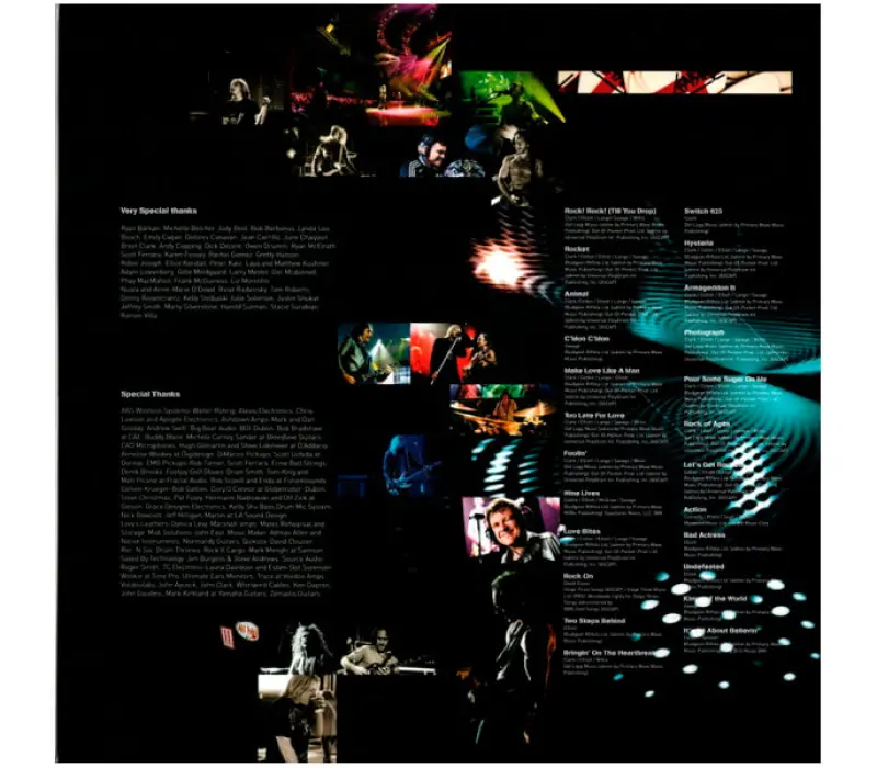 Виниловая пластинка Def Leppard – Mirror Ball - Live & More, Kinodrive.kz — фото 7