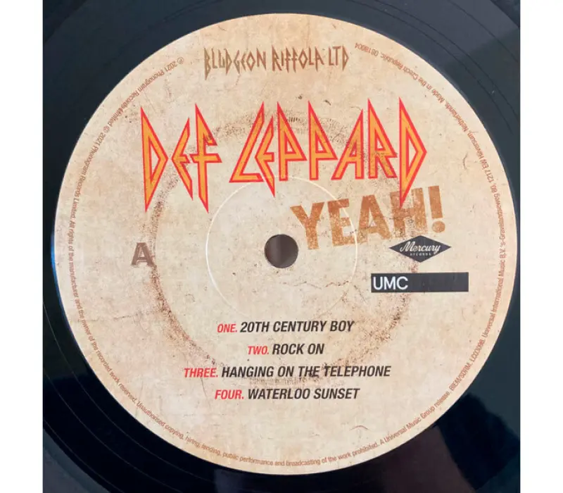 Виниловая пластинка Def Leppard – Yeah!, Kinodrive.kz — фото 9