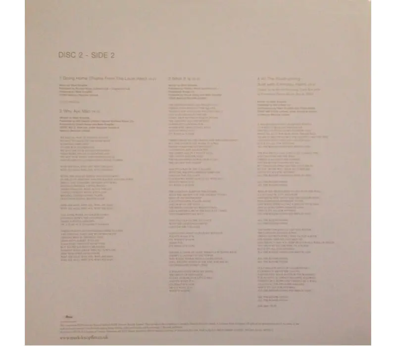 Виниловая пластинка Dire Straits & Mark Knopfler – Private Investigations (The Best Of), Kinodrive.kz — фото 3