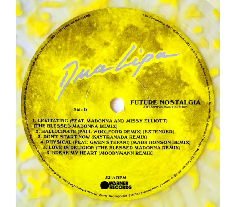Виниловая пластинка Dua Lipa – Future Nostalgia, Kinodrive.kz — фото 7