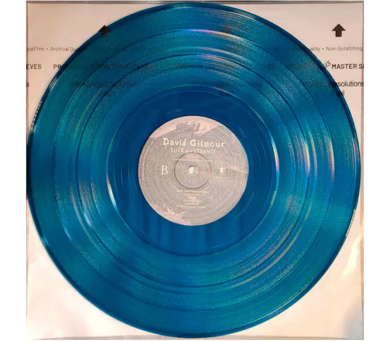 Виниловая пластинка David Gilmour – Luck And Strange (TRANSLUCENT SEA BLUE VINYL), Kinodrive.kz — фото 5