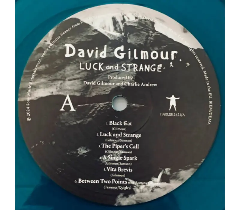 Виниловая пластинка David Gilmour – Luck And Strange (TRANSLUCENT SEA BLUE VINYL), Kinodrive.kz — фото 6