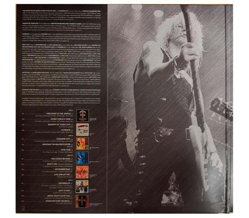 Виниловая пластинка Guns N' Roses – Greatest Hits (LIMITED RED & BLACK SPLATTER VINYL EDITION), Kinodrive.kz — фото 2