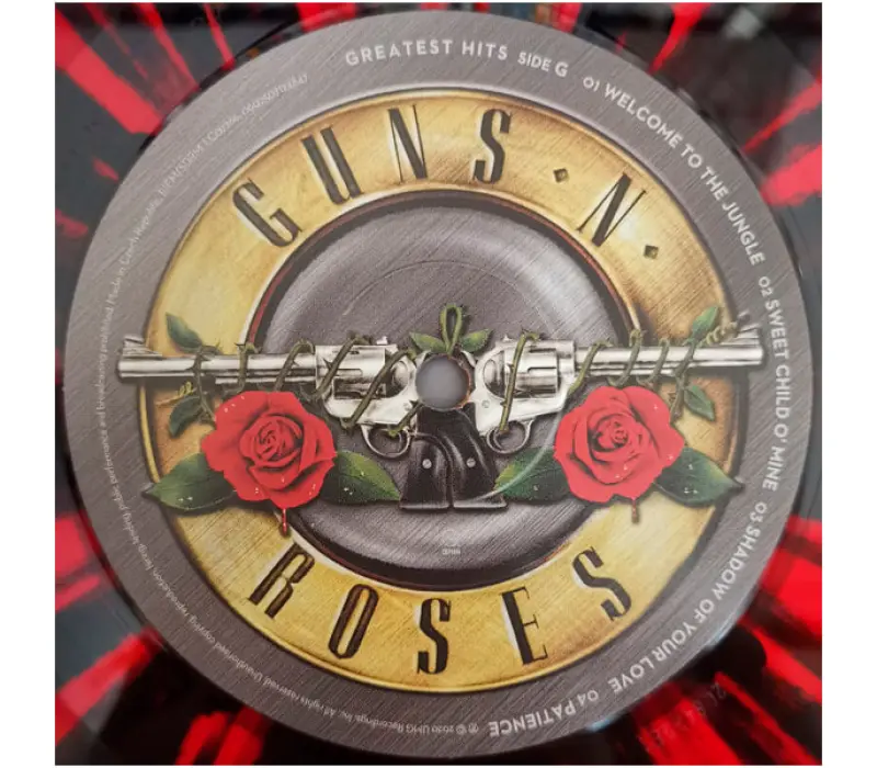 Виниловая пластинка Guns N' Roses – Greatest Hits (LIMITED RED & BLACK SPLATTER VINYL EDITION), Kinodrive.kz — фото 5