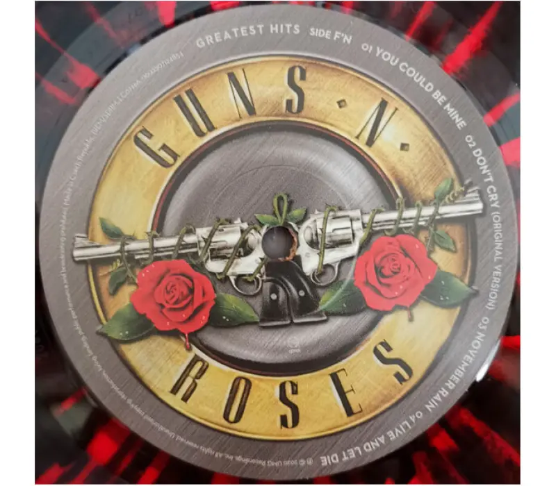 Виниловая пластинка Guns N' Roses – Greatest Hits (LIMITED RED & BLACK SPLATTER VINYL EDITION), Kinodrive.kz — фото 7