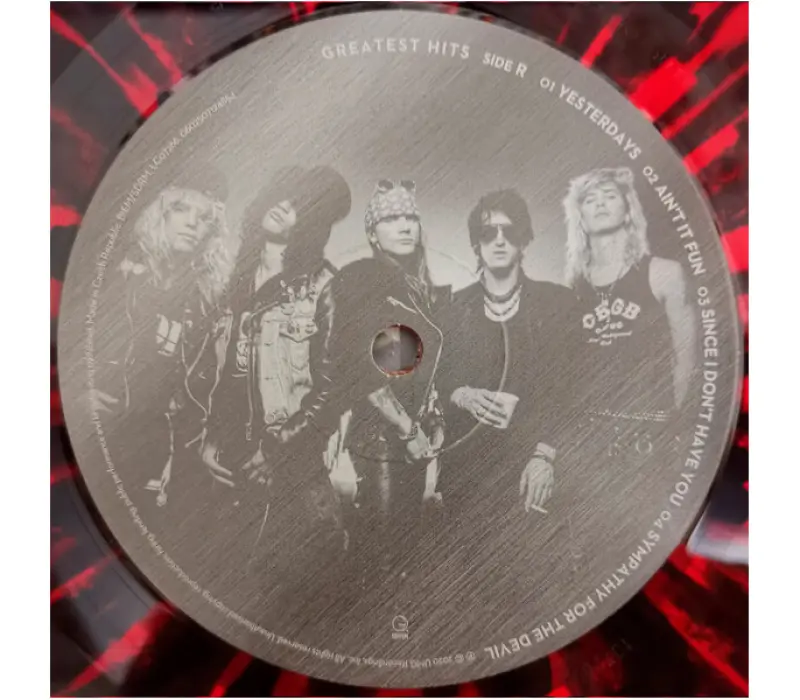 Виниловая пластинка Guns N' Roses – Greatest Hits (LIMITED RED & BLACK SPLATTER VINYL EDITION), Kinodrive.kz — фото 8