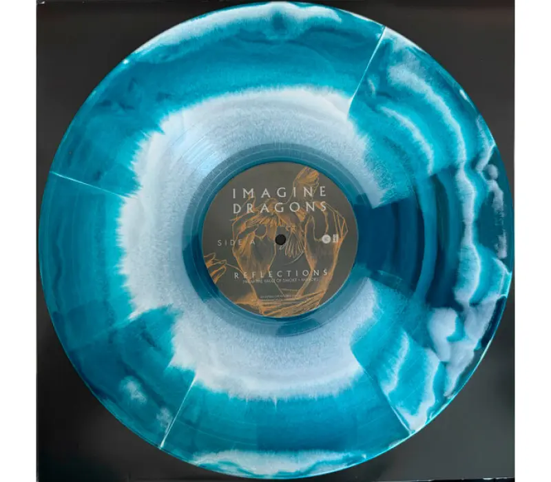 Виниловая пластинка Imagine Dragons – Reflections (LIMITED OCEAN BLUE MARBLED VINYL EDITION), Kinodrive.kz — фото 2