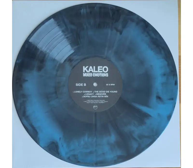 Виниловая пластинка Kaleo – Mixed Emotions (LIMITED BLUE & BLACK MARBLED VINYL EDITION), Kinodrive.kz — фото 3