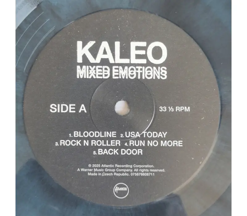 Виниловая пластинка Kaleo – Mixed Emotions (LIMITED BLUE & BLACK MARBLED VINYL EDITION), Kinodrive.kz — фото 6