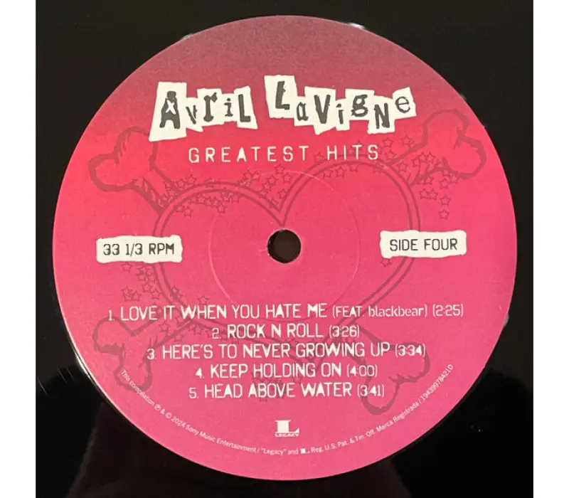 Виниловая пластинка Avril Lavigne – Greatest Hits, Kinodrive.kz — фото 6