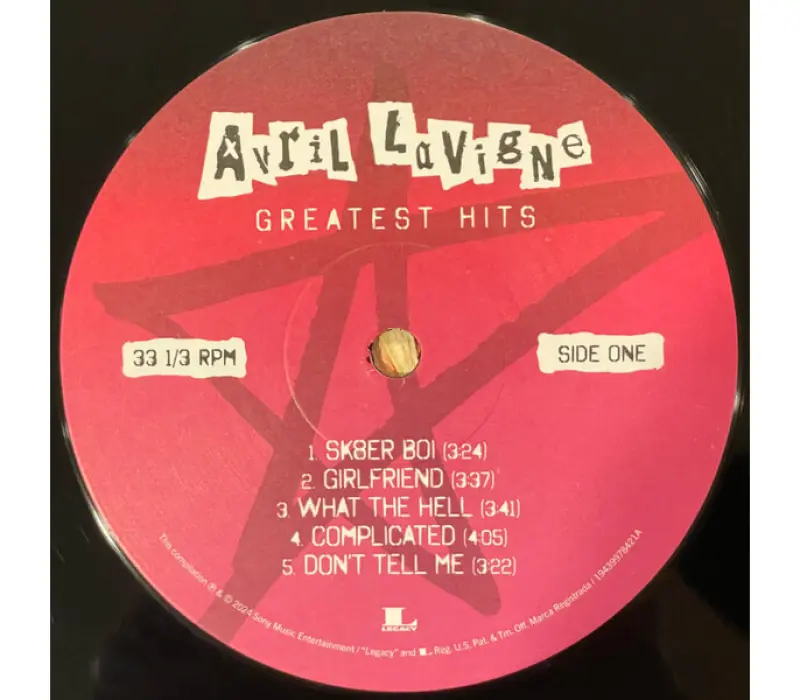 Виниловая пластинка Avril Lavigne – Greatest Hits, Kinodrive.kz — фото 7