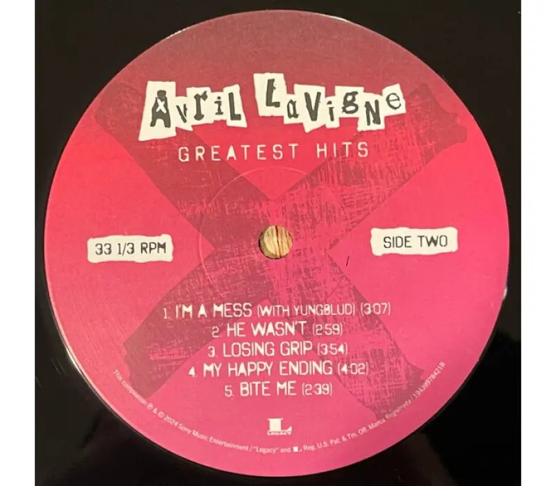 Виниловая пластинка Avril Lavigne – Greatest Hits, Kinodrive.kz — фото 8