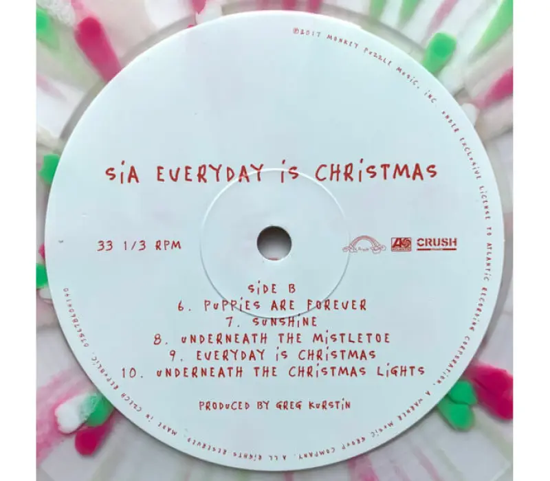 Виниловая пластинка Sia – Everyday Is Christmas, Kinodrive.kz — фото 5