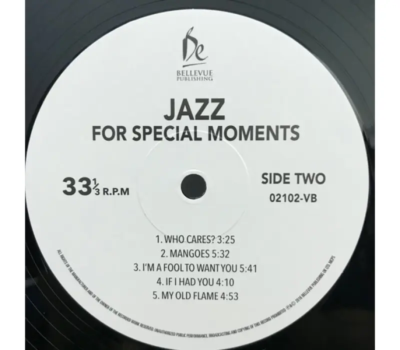 Виниловая пластинка Various Artists –  Jazz For Special Moments, Kinodrive.kz — фото 3