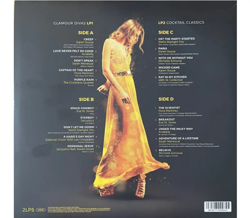 Виниловая пластинка Various Artists –  Jazz Sexiest Ladies Volume 2 (YELLOW), Kinodrive.kz — фото 2