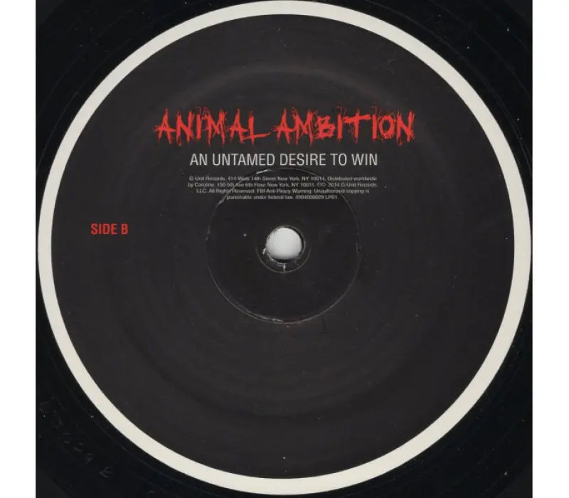 Виниловая пластинка 50 Cent – Animal Ambition (An Untamed Desire To Win), Kinodrive.kz — фото 3