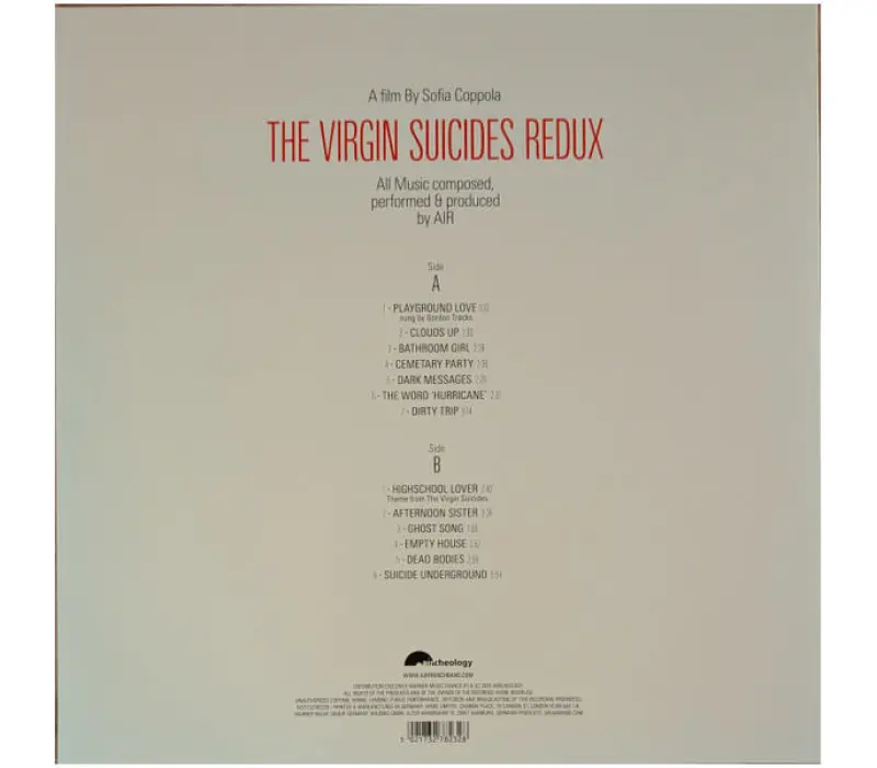 Виниловая пластинка AIR – The Virgin Suicides Redux, Kinodrive.kz — фото 7