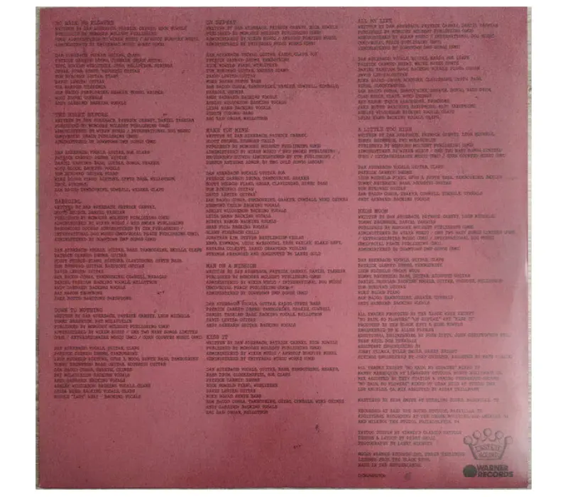 Виниловая пластинка The Black Keys – No Rain, No Flowers, Kinodrive.kz — фото 4