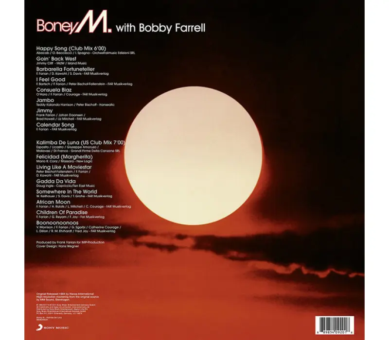 Виниловая пластинка Boney M. – Kalimba De Luna (16 Happy Songs), Kinodrive.kz — фото 4