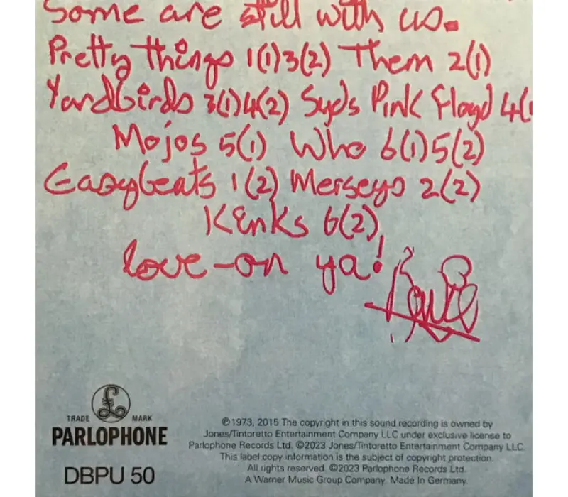 Виниловая пластинка David Bowie – Pinups, Kinodrive.kz — фото 2