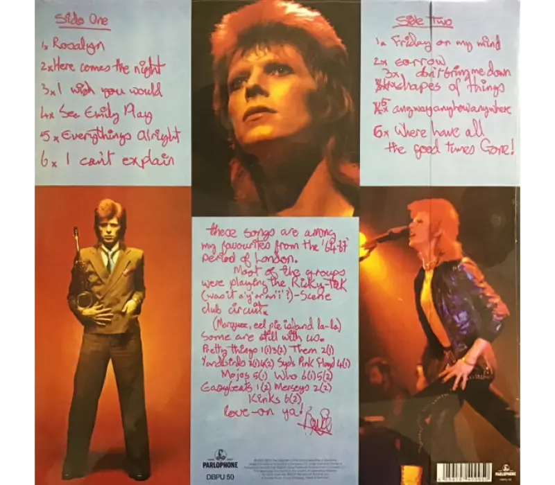 Виниловая пластинка David Bowie – Pinups, Kinodrive.kz — фото 8