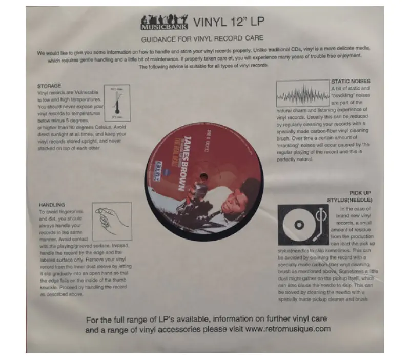 Виниловая пластинка James Brown - The Real Deal!, Kinodrive.kz — фото 4